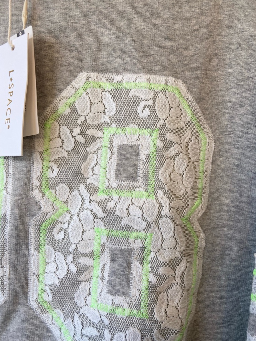 NWT L*Space Anthropologie Legend 98 Oversized Sweatshirt Sz Small - Picture 5 of 13